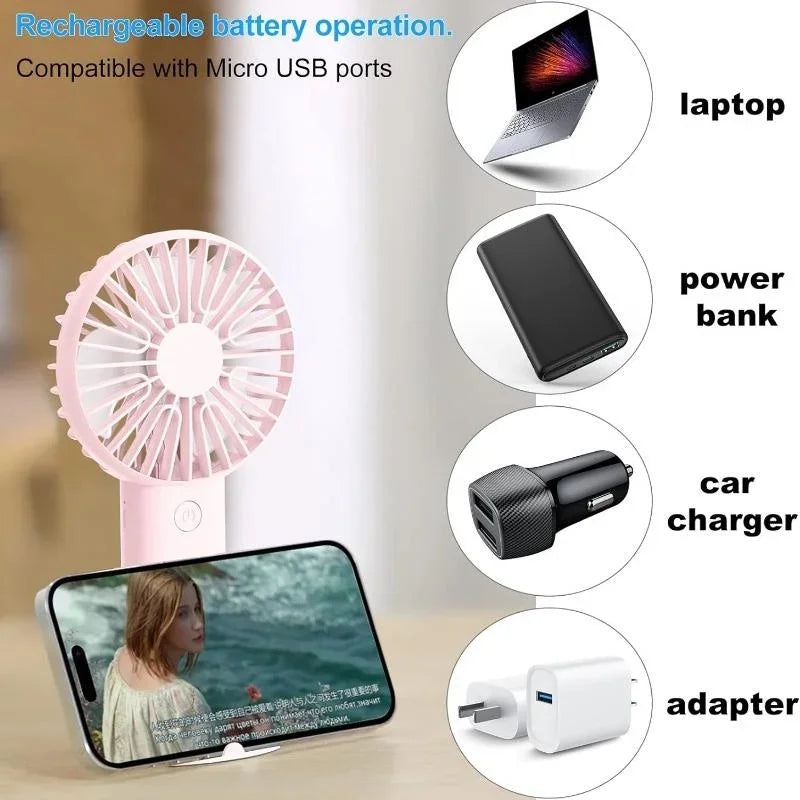Handheld Portable Fan