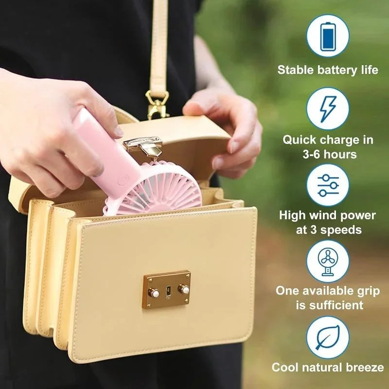 Handheld Portable Fan