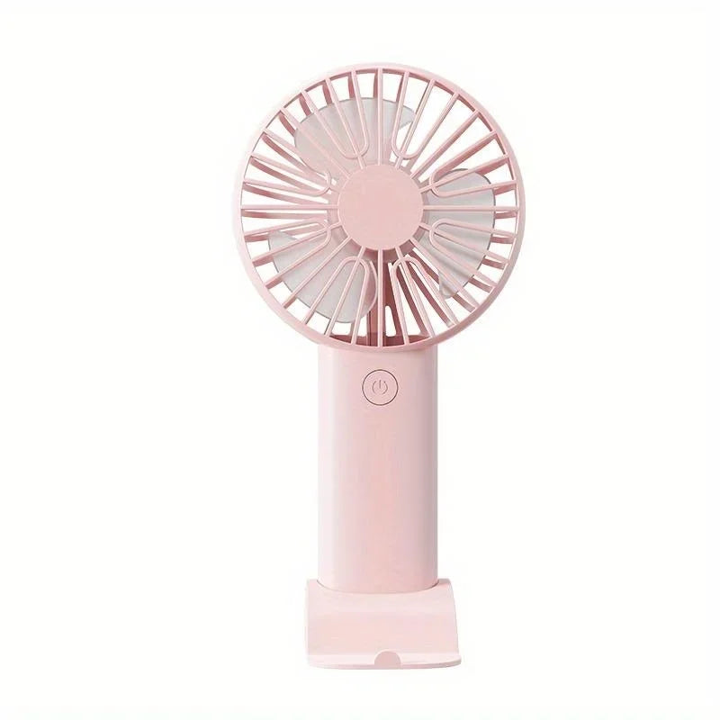 Mini Handheld Cooling Fan – 2-in-1 Pocket & Desk